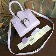 Delvaux Mini Brillant Satchel Lavender 1504 20cm - 2