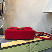 Gucci GG Velvet Leather Marmont 2257 22cm - 3