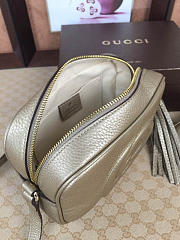 Gucci Soho Disco Leather Bag Golden Z2361 21cm - 5