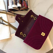 Gucci GG Marmont Velvet Mini Bag 2424 26cm - 5