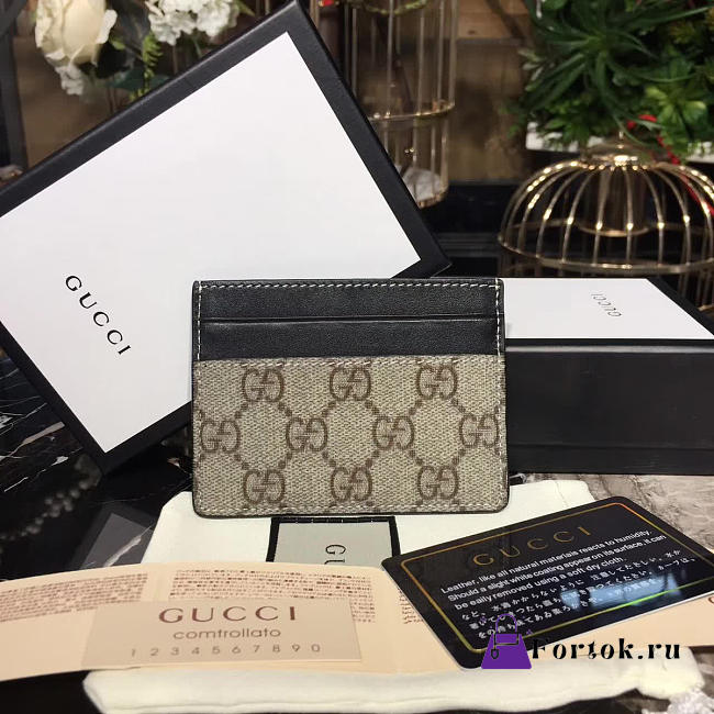 Gucci GG Leather Card holder 04 - 1