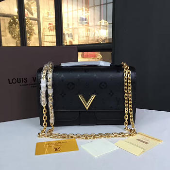 Louis Vuitton VERY CHAIN  Black 3041