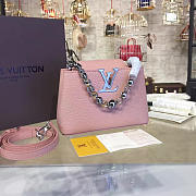 Louis Vuitton CAPUCINES BB PINK M52451 - 1