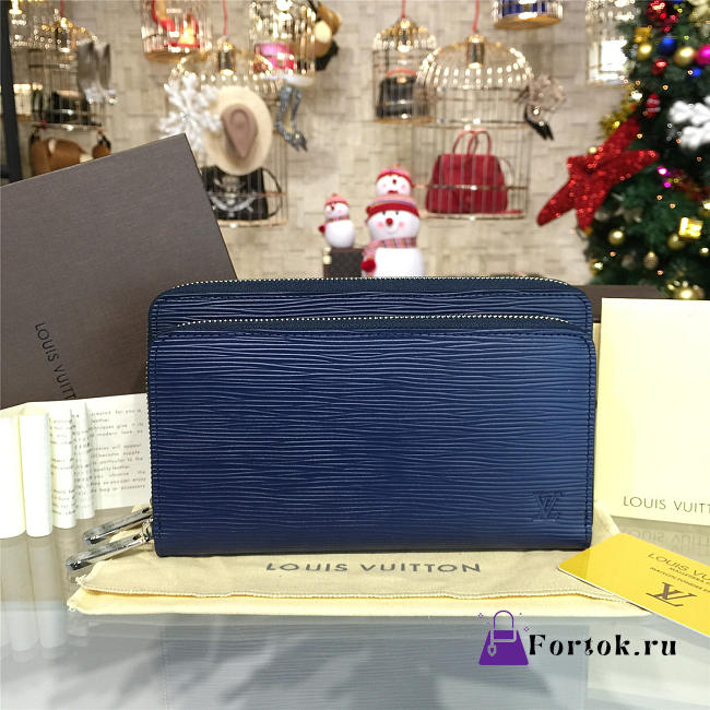 LOUIS VUITTON ZIPPY wallet  Indigo 3169 - 1