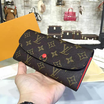 Louis Vuitton EMILIE WALLET 3406 19cm