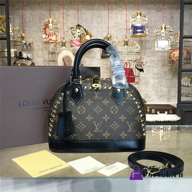 LOUIS VUITTON ALMA BB Monogram 3554 24cm - 1