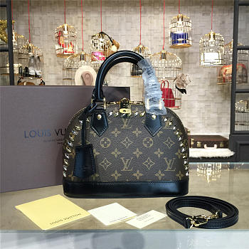 LOUIS VUITTON ALMA BB Monogram 3554 24cm