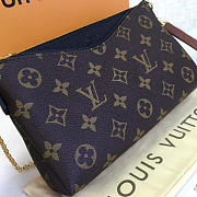 Louis Vuitton PALLAS Noir Gold Chain 23cm - 4