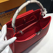 LOUIS VUITTON CAPUCINES MM Rubis 3680 - 2