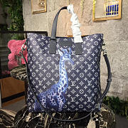 Louis Vuitton ATLAS TOTE Giraffe Black 3762 - 1