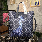 Louis Vuitton ATLAS TOTE Giraffe Black 3762 - 2