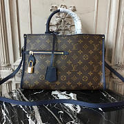 Louis Vuitton Popincourt MM Bag Marine 3836 32cm - 6