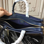 Louis Vuitton Popincourt MM Bag Marine 3836 32cm - 4
