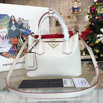 Prada double bag 4098 25cm 