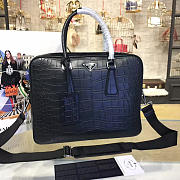 Prada Leather Briefcase 4233 36cm - 1
