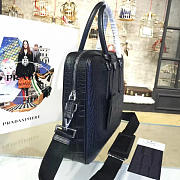 Prada Leather Briefcase 4233 36cm - 3