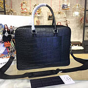 Prada Leather Briefcase 4233 36cm - 4