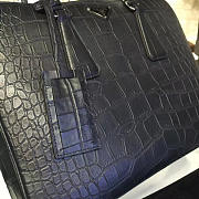 Prada Leather Briefcase 4233 36cm - 6