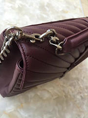 YSL MONOGRAM COLLEGE Red Wine 4798 32cm  - 2