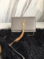 YSL MONOGRAM KATE BAG WITH LEATHER TASSEL 4995 19cm - 1