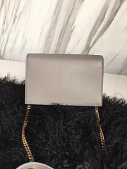 YSL MONOGRAM KATE BAG WITH LEATHER TASSEL 4995 19cm - 4