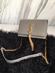 YSL MONOGRAM KATE BAG WITH LEATHER TASSEL 4995 19cm - 3