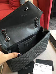 YSL ENVELOP Satchel Large Green 5126 24cm - 6
