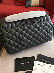 YSL ENVELOP Satchel Large Green 5126 24cm - 5