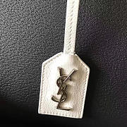 YSL Cabas Rive Gauche Gain Poudre Embossed Leather 5142 30cm - 3