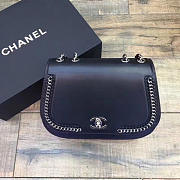 Chanel Calflskin Flap Bag Black A98775 24cm - 6