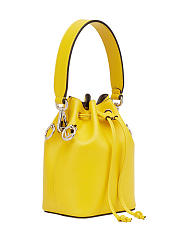 Fendi Mini Leather Mon Tresor Bucket Bag 19cm - 1