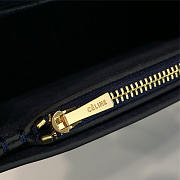 Celine Leather Shoulder Bag Z956 17.5cm  - 3