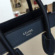 Celine Nano Luggage  Leather Shoulder Bag Z1027 20cm - 4