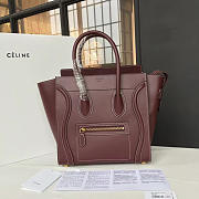 Celine Leather Micro Luggage Z1070 26cm  - 1