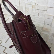 Celine Leather Micro Luggage Z1070 26cm  - 5