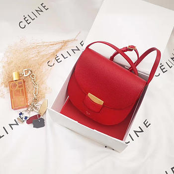 Celine Leather Compact Trotteur Z1120 19cm 