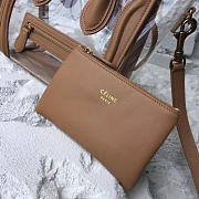 Celine Nano Luggage  Leather Shoulder Bag Z1242 20cm  - 3