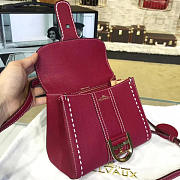 Delvaux Mini Brillant Satchel Red 1480 20cm - 2