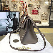 Delvaux MM Brillant Satchel Gray 1488 28cm  - 5
