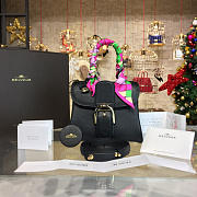 Delvaux Mini Brillant Satchel Leather Black 1509 20cm - 6