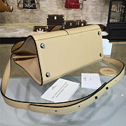 Delvaux MM Brillant Satchel Apricot 1515 28cm - 5