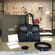 Delvaux Mini Brillant Satchel Black 1521 20cm - 6