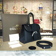 Delvaux Mini Brillant Satchel Black 1521 20cm - 5