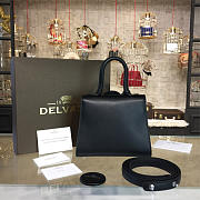 Delvaux Mini Brillant Satchel Black 1521 20cm - 4