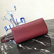 Fendi Shoulder Bag Red Wine 23cm - 3