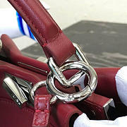 Fendi Shoulder Bag Red Wine 23cm - 5
