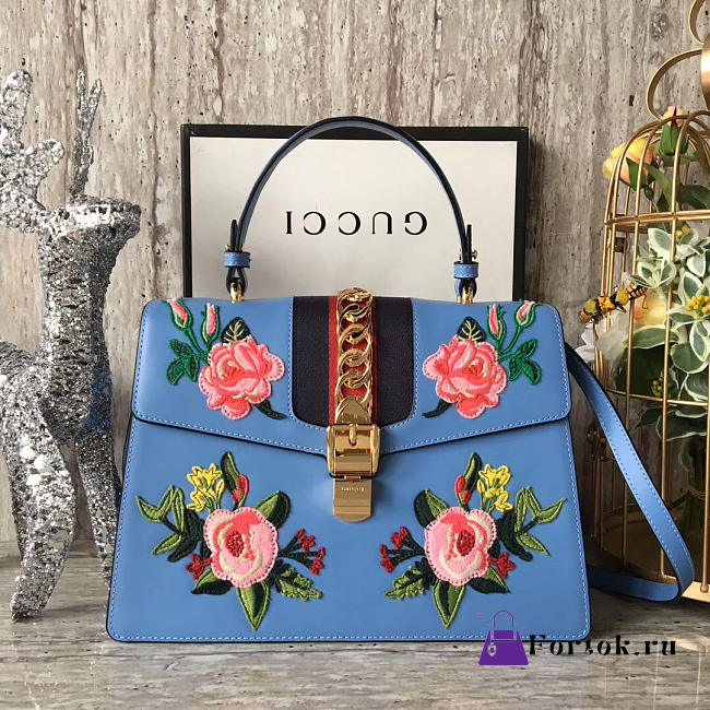 Gucci Sylvie Leather Bag 31.5cm - 1