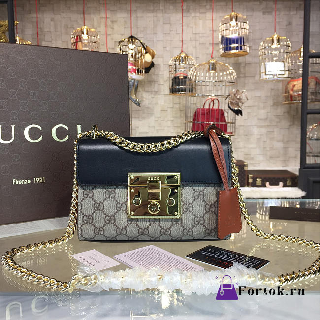 Gucci GG Leather Padlock 2170 20cm  - 1