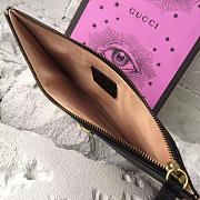 Gucci GG Leather Clutch bag Z015 30cm  - 3