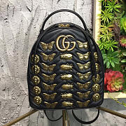Gucci GG Leather Backpack 04 22cm - 1